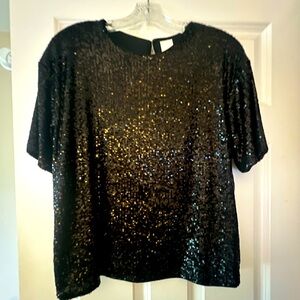 H&M sequin top. NWT